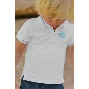Tartine et Chocolat tricouri polo din bumbac pentru bebeluși neted, CA11101 imagine