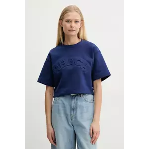 Silvian Heach tricou BRINGAM femei, culoarea albastru marin, GPP25118FE imagine