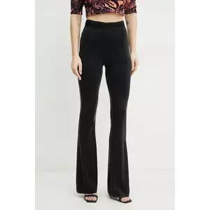 Versace Jeans Couture colanti femei, culoarea negru, neted, 78HAC107 J0190 imagine