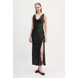 Abercrombie & Fitch rochie culoarea negru, maxi, mulată, KI159-5562 imagine