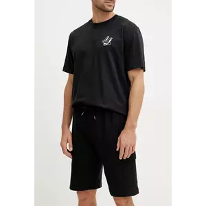 The North Face pantaloni scurti din bumbac barbati, culoarea negru, NF0A8C2ZJK31 imagine