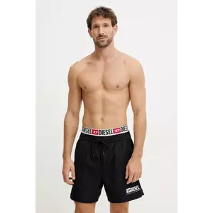 Diesel pantaloni scurti de baie VISPER-41-D-CORE BOXER-SHORTS culoarea negru, A16301.0NJAS imagine