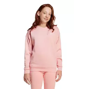 adidas Originals bluza copii culoarea portocaliu, neted, JI5819 imagine