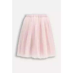 Coccodrillo fusta fete culoarea roz, mini, evazati, ELEGANT JUNIOR GIRL imagine