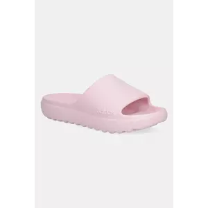 adidas papuci Adilette Lumia femei, culoarea roz, JQ7460 imagine