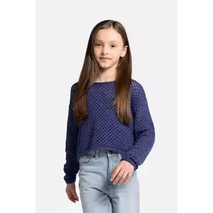 Coccodrillo pulover de bumbac pentru copii light, COSMIC GIRL JUNIOR imagine