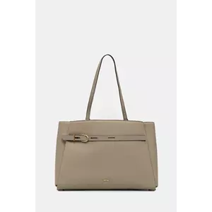 Dkny poseta de piele culoarea bej, R44AAI67 imagine