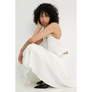 Answear Lab set din bumbac femei, culoarea alb imagine