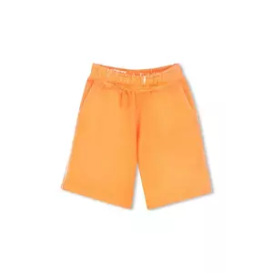 Marc Jacobs pantaloni scurți din bumbac pentru copii culoarea portocaliu, neted, W60478 imagine