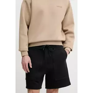 MACKAGE pantaloni scurti barbati, culoarea negru, ELWOOD.R imagine