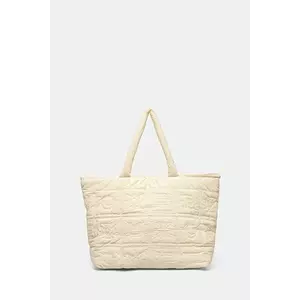 Nanushka poseta SYMBOLQUILTTOTE culoarea bej, NU24FWBT12611 imagine