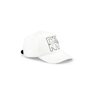 Dkny șapcă din bumbac pentru copii culoarea alb, cu imprimeu, D62098 imagine