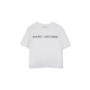 Marc Jacobs tricou de bumbac pentru copii culoarea alb, W60463 imagine