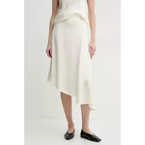 2NDDAY fusta Barrah culoarea bej, midi, evazati, 2252150284 imagine