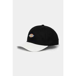 Dickies șapcă de baseball din bumbac culoarea negru, modelator, DK0A4Z6LBLK1 imagine