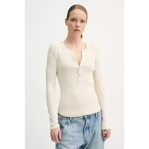 G-Star longsleeve culoarea bej, D26140-D968 imagine