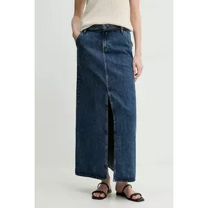 G-Star fustă jeans culoarea bleumarin, maxi, drept, D25979-D788 imagine