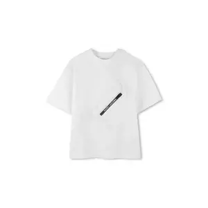 Marc Jacobs tricou de bumbac pentru copii culoarea alb, neted, W60449 imagine