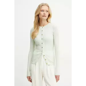 Elisabetta Franchi cardigan femei, culoarea turcoaz, light, MK41S51E2 imagine