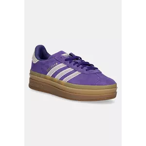 adidas Originals sneakers Gazelle Bold W culoarea violet, JS3359 imagine