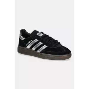 adidas Originals sneakers din piele întoarsă Handball Spezial culoarea negru, JP5356 imagine