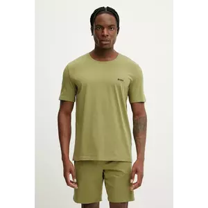 BOSS tricou lounge culoarea gri, melanj, 50515312 imagine