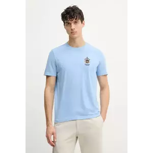 Aeronautica Militare tricou din bumbac barbati, cu imprimeu, TS2391J592 imagine