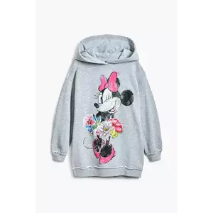 Desigual rochie fete culoarea gri, mini, oversize, 25SGVK23 imagine