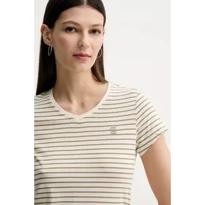 G-Star tricou din bumbac femei, culoarea verde imagine