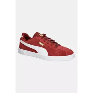 Puma sneakers din piele intoarsă Puma Club II culoarea bordo, 397444 imagine