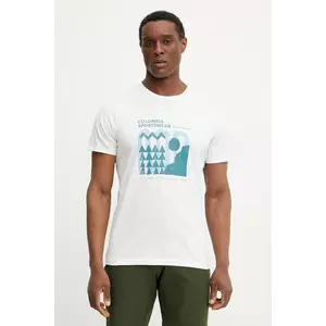 Columbia tricou sport Sun Trek culoarea negru, cu imprimeu, 1931172 imagine