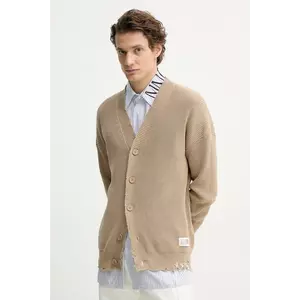 MM6 Maison Margiela cardigan din bumbac culoarea bej, SH0HP0008 imagine