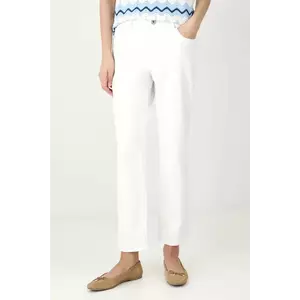 Medicine jeansi culoarea alb imagine