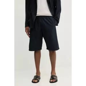 BARENA VENEZIA pantaloni scurti din bumbac Camicia Mola barbati, culoarea albastru marin, PAU5096.2763 imagine