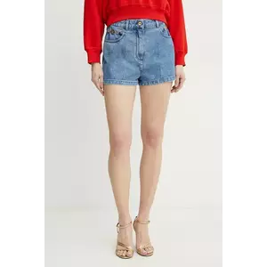 Patou pantaloni scurti din bumbac femei, neted, high waist, TR0350216 imagine