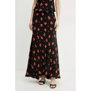 Bardot fusta MONROE culoarea negru, maxi, evazati, 59754SB2 imagine