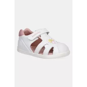 Biomecanics sandale din piele pentru copii culoarea alb, 252166 imagine