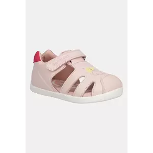 Biomecanics sandale din piele pentru copii culoarea bej, 252166 imagine