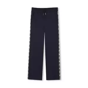 Michael Kors pantaloni de trening din bumbac pentru copii culoarea albastru marin, cu imprimeu, R30330 imagine