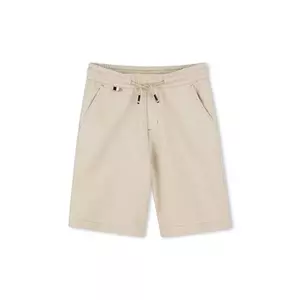 BOSS pantaloni scurti copii culoarea bej, talie reglabila, J51993 imagine