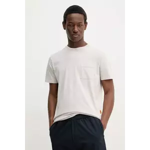 BARENA VENEZIA tricou din bumbac Camicia Mola barbati, culoarea gri, neted, TSU5100.2540 imagine