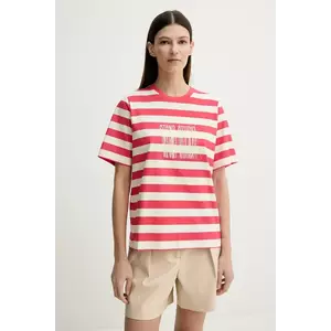 Stand Studio tricou din bumbac Hallie femei, culoarea rosu, 62205-8500 imagine