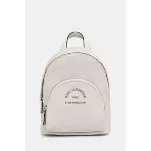 Karl Lagerfeld rucsac femei, culoarea bej, mic, neted, A2W30081 imagine