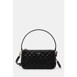 Dkny poseta de piele culoarea negru, R44EKI78 imagine