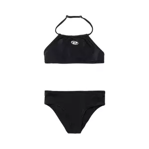 Diesel costum de baie pentru copii din două piese MLEAX SWIMSUIT culoarea negru, J02299 imagine