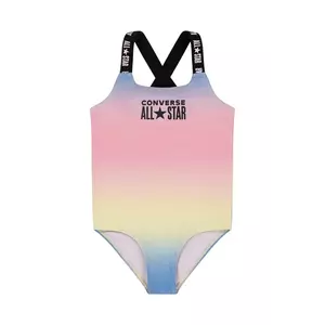Converse costum de baie dintr-o bucată pentru copii culoarea roz, 3CD418 imagine