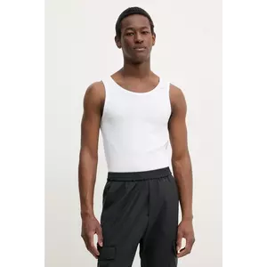 BARENA VENEZIA top din amestec de in Camicia Mola culoarea alb, TSU5106.2771 imagine