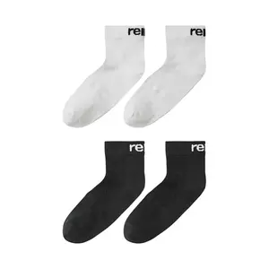 Reima sosete copii Nilkat 2-pack culoarea negru, 5300300A imagine