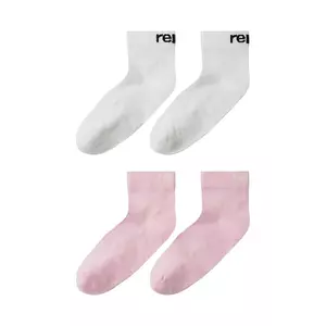 Reima sosete copii Nilkat 2-pack culoarea roz, 5300300A imagine