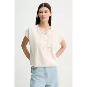 Sessun pulover femei, culoarea bej, 25209021 imagine